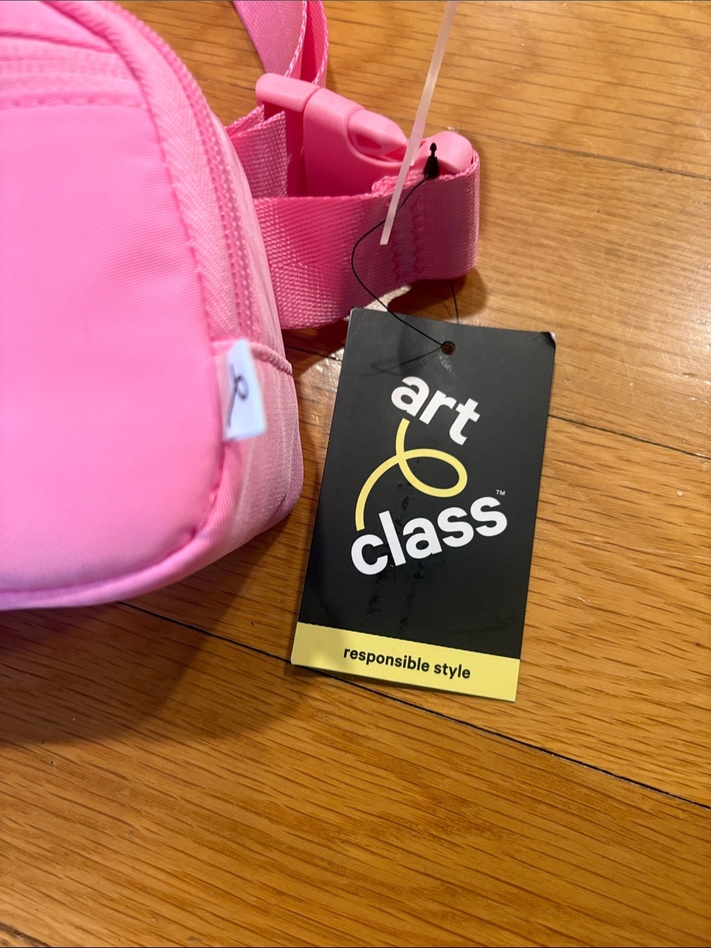 Pink Crossbody Pouch Bag -kids - Picture 2 of 3